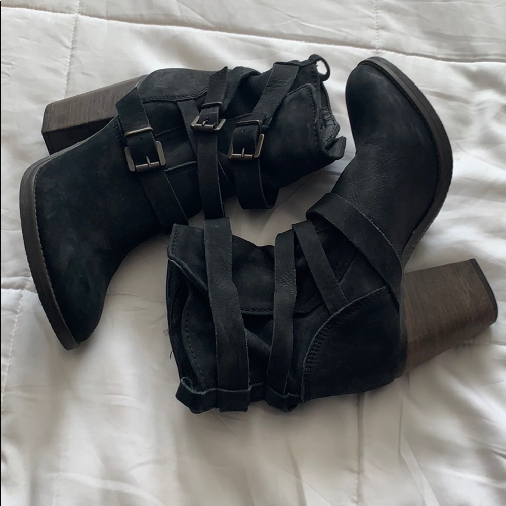[steve madden] black bootie sz 9.5